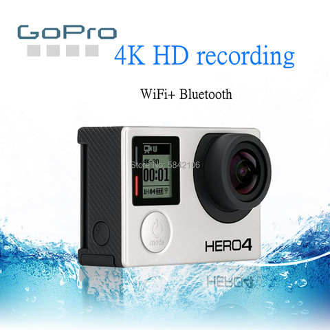 Buy Online Gopro Hd Hero 4 Black Action Camcorder Gopro Hero 4 Black Waterproof Sports Camera Ultra Clear 4k Alitools