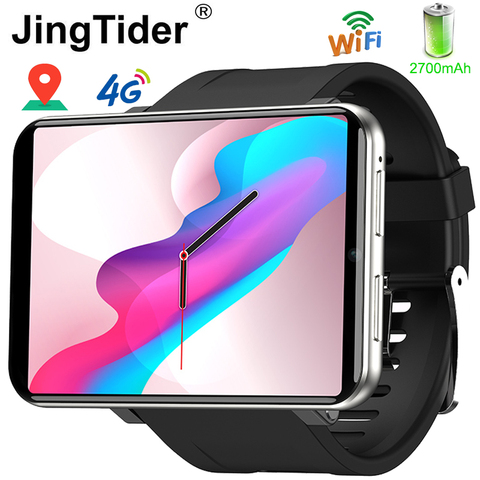 2.86 INCH Large Screen DM100 4G Smart Watch 3GB 32GB MTK6739 Quad Core Smartwatch Android 7.1 2700 mAh IP67 Waterproof GPS Wifi ► Photo 1/6