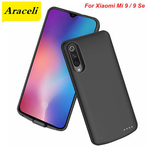 6500 Mah Battery Case For Xiaomi Mi 9 9 SE Battery Charger Case Smart Phone Cover Power Bank For Xiaomi Mi 9 SE Battery Case ► Photo 1/6