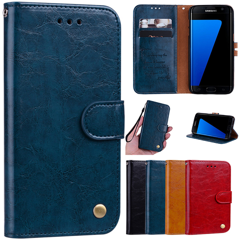 Flip Leather Case For Samsung Galaxy A50 A70 A40 A30 A20 A10 Note10 S10 S9 S8 Plus J3 J5 J7 2016 2017 A5 A7 J4 J6 Plus 2022Cover ► Photo 1/6