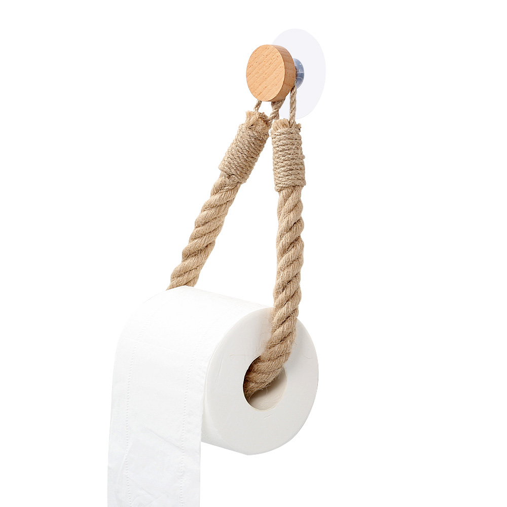Bathroom Wall Mounted Suction Cup Storage Shelf Toilet Paper Holder Towel Racks 
