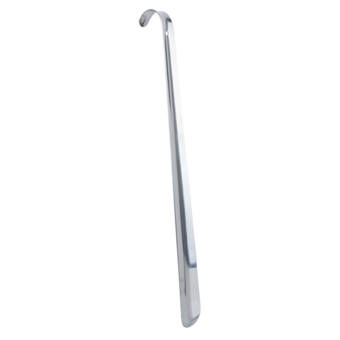 Professional Stainless Steel Long Handle Shoe Horn Lifter Flexible Shoehorn 42cm ► Photo 1/6