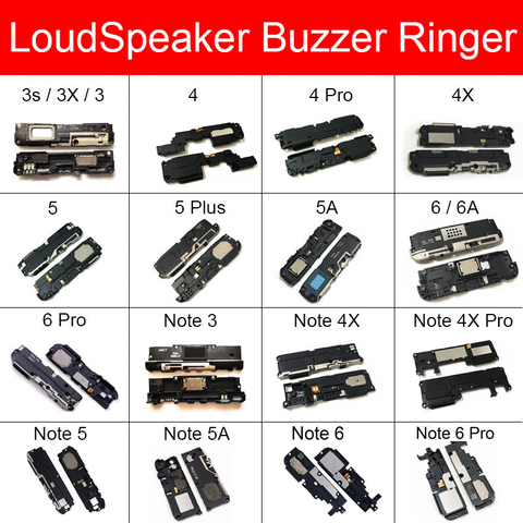 Loudspeaker Ringer For Xiaomi Redmi 3S 3X 6 Pro Note 3 4 5 6 7 4X 5A 6Pro Loud Speaker Buzzer Flex Cable Replacement Parts ► Photo 1/6