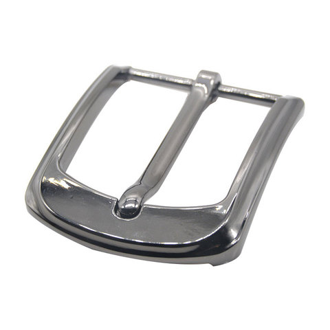 40mm Zinc Alloy Men's Casual Belt Buckle Single Pin Half Buckle for Leather Craft Jeans Webbing Replacement Buckle Accessories ► Photo 1/6