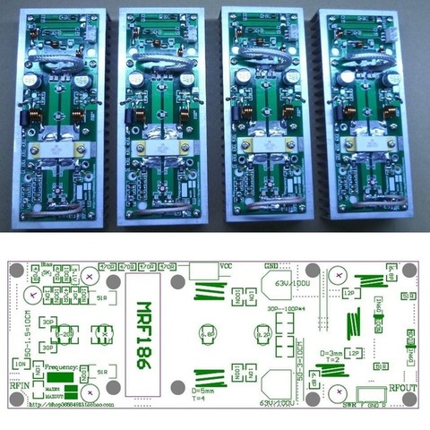 2022 Latest DIY kits 100W UHF 400--470MHZ Amplifier Power Amplifier Board For Ham Radio 433MHz ► Photo 1/4