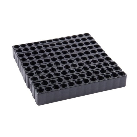 10pcs 12-Hole Screwdriver Bit Holder Box Block Black For Six Angle 6.35mm Handle ► Photo 1/6