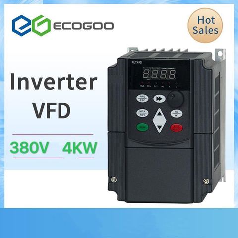 380V 1.5KW/2.2KW 3 Phase Variable Frequency Drive Inverter CNC Speed Control VFD