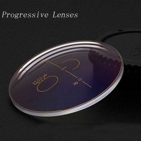 1.56 1.61 1.67 1.74 free-from multifocal Progressive Prescription Optical Eyeglasses Spectacles Lenses 1 Pair Lenses ► Photo 1/5
