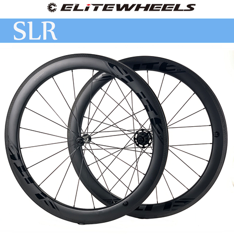 Elite Carbon Wheels A1 AERO Brake Surface 700c Wheelset Tubular Clincher Tubeless TPI Bearing Straight Pull 4 Pawls Hub SLR 3.0 ► Photo 1/6