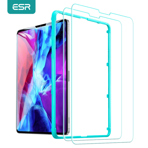 ESR 2PCS Tempered Glass for iPad Pro 11 12.9 2022 Screen Protector for iPad Pro 2022 12.9 HD Ultra Clear 2X 3X Clear Film Cover ► Photo 1/6