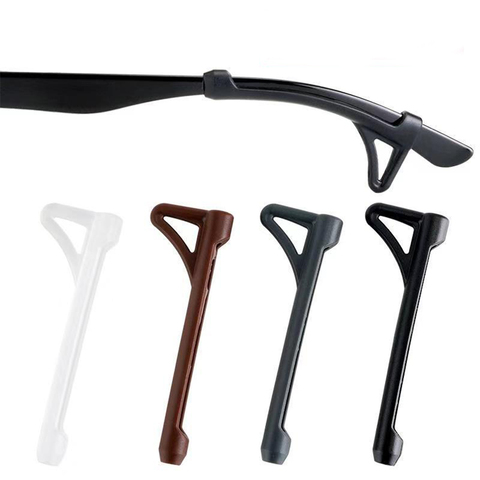 Glasses Anti-slip Ear Hook Eye Frame Legs Silicone Fixed Ear Hooks Clip Ears Behind the Anti-drop Hook Accessories Foot Cover ► Photo 1/6