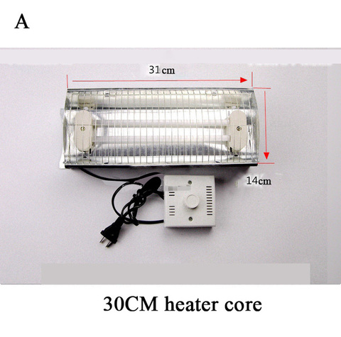 Heater core replacement heating core fireplace heating coil heating wire glass tube heating element electric heating tube ► Photo 1/4