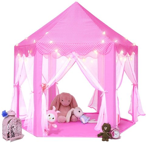 Portable Kids Toy Tipi Tent Ball Pool Princess Girl Castle Play House Children Small House Folding Playtent Baby Beach Tent ► Photo 1/6