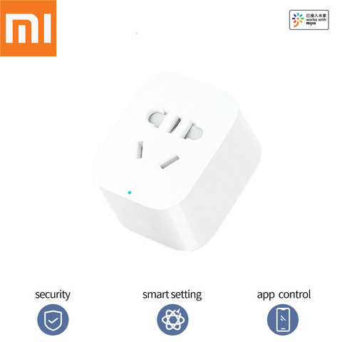 Original Xiaomi Mijia Smart WiFi Socket bluetooth gateway Version APP Remote Control Timer Power Plug Power Detection 90-250V ► Photo 1/6