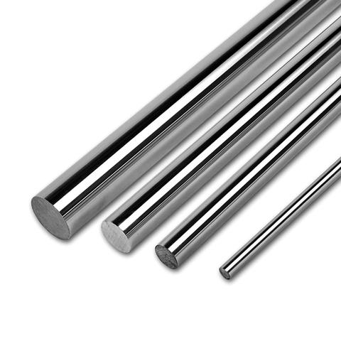 1Pcs Chromed 45# Steel Round Bar Shaft Rod Dia 4mm-30mm Length 100mm-1000mm Linear Shaft Rods ► Photo 1/4