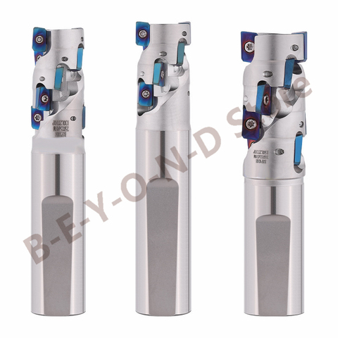 BEYOND BAP300R BAP400R Corn Milling Cutters Square shoulder step Endmill Holder C32-32-48M-150-3T CNC use APMT Carbide Inserts ► Photo 1/4