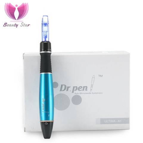 Electric Derma Pen A1 Professional Wireless Electric Skin Care Kit Tools Microblading Needles Derma Tattoo Gun Pen Mesotherapy ► Photo 1/6