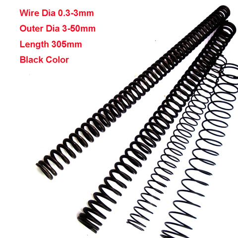 1PCS Y-type Compression Spring Wire Diameter 1.2mm Spring Steel Pressure Spring Outer Diameter 8-18mm Length 305mm ► Photo 1/4