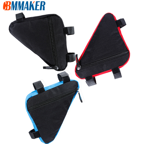 Cbmmaker Waterproof Triangle Cycling Bicycle Bags Front Tube Frame Bag Mountain Bike Triangle Pouch Frame Holder Saddle Bag New ► Photo 1/6