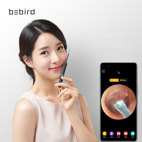 Bebird R1 Wireless Intelligent Visual Ear Stick 300W High Precision Endoscope Mini Camera Otoscope Borescope Ear Picker Tool ► Photo 1/5