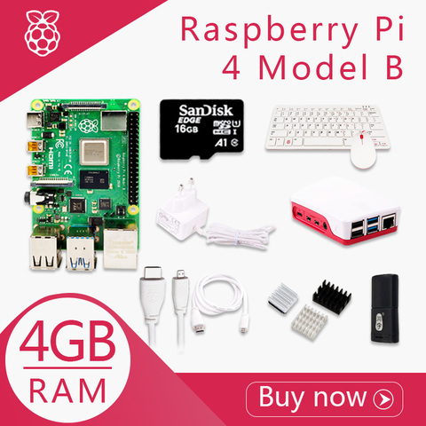 New Original Official Raspberry Pi 4 Model B Ram 2g4g8g 4 Core 1.5ghz 4k  Micro Hdmi Pi4b 3 Speed Than Raspberr Pi 3b+ - Demo Board - AliExpress