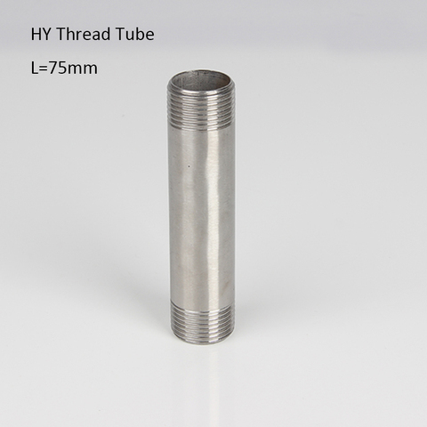 75mm Tube Stainless Steel SS304 Straight Thread Tube 1/4