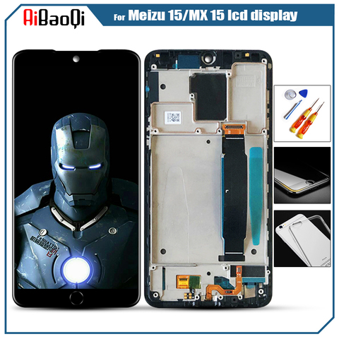 For Original MEIZU 15 LCD screen display+ Touch screen digitizer  for For Meizu MX 15 / M881Q AMOLED lcd display screen ► Photo 1/3