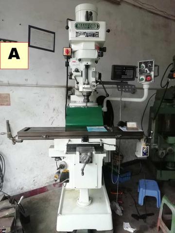 Used milling Machine 5H X Z axis Automatic feeding 3 axis LED digital display DRO 2013 ► Photo 1/4