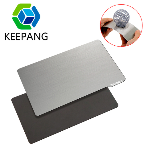 Kee Pang Removal Spring Sheet Magnetic Flex Magnetic Hot Sticker for UV LCD Resin 3D Printer For ANYCUBIC Photon For Elegoo ► Photo 1/6