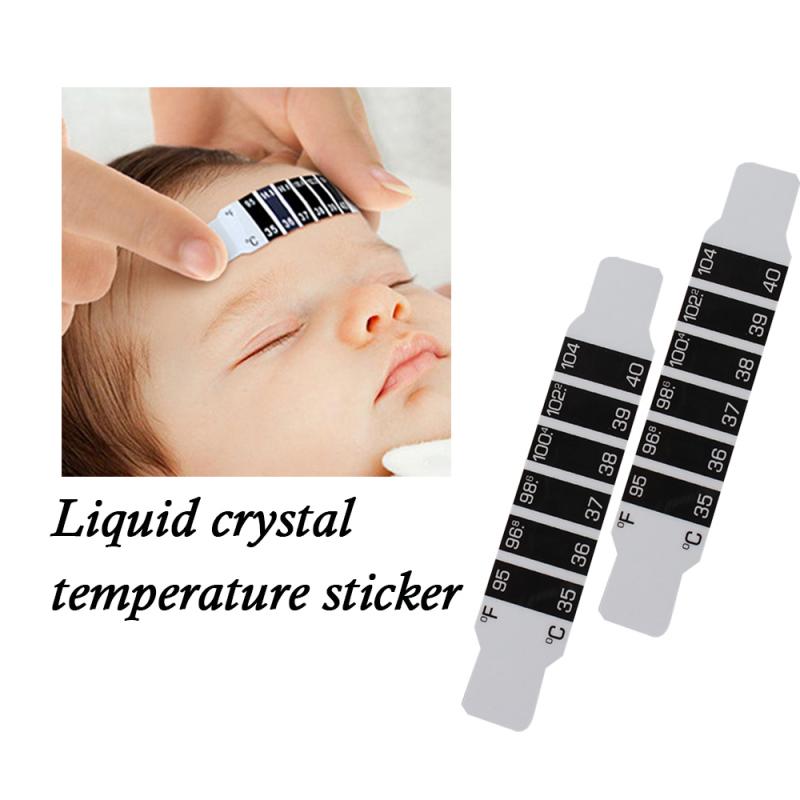 FOREHEAD THERMOMETER STRIP FEVER BABY CHILD ADULT CHECK TEST TEMPERATURE NEW
