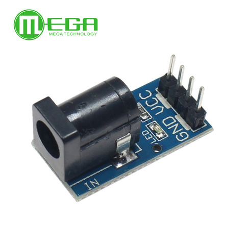 DC-005 DC005 Black DC Power Adapter Jack Socket Plug Module Board 5.5MM x 2.1MM ► Photo 1/1