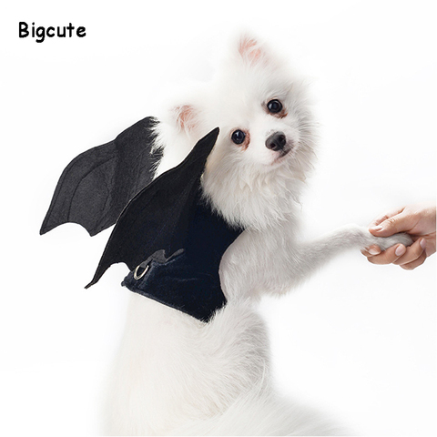 Dog Clothes Halloween Wings Costume For Small Dogs Clothing Christmas Pets Dog Coat Jackets Chihuahua Transform Costumes ► Photo 1/6