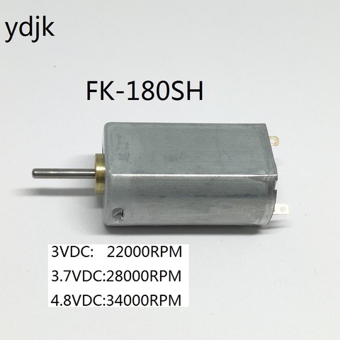 1pcs/lot Micro Motor FK-180SH DC3V-4.8V motor 180 34000RPM for Electric shaver, toothbrush FK-180 ► Photo 1/1