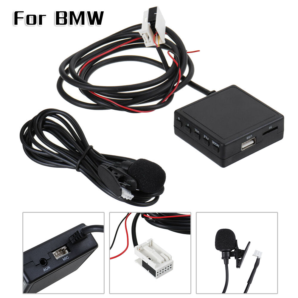 2022 New For BMW E60 E63 E64 E65 E66 Series 1 3 Module Aux Adaptor Cable Bluetooth 5.0 Durable And Practical ► Photo 1/6