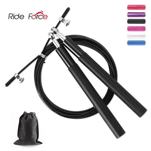 Crossfit Jump Rope Professional Speed Skipping for Fitness Workout Training Equipement MMA Boxing with Carrying Bag ► Photo 1/6
