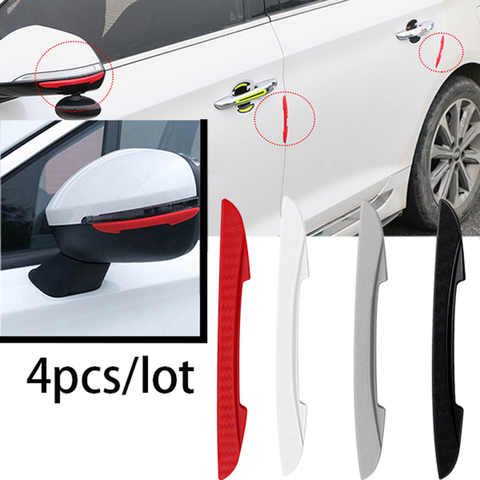 4PCS Car Door Anti-collision Bumper Strip Guards Side Protector Sticker for VW Renault Honda Opel Audi Nissan Mitsubishi Toyota ► Photo 1/6
