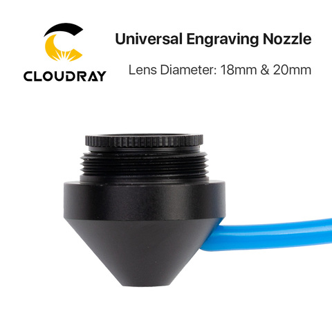 Cloudray Air Nozzle Compound Universal Engraving Nozzle for Laser Head at CO2 Laser Cutting Machine ► Photo 1/6