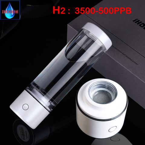 Portable Quantum Nano High Hydrogen Water Generator SPE&PEM Mini ORP Electrolysis Alkaline H2 Ionizer Cup Anti Aging Products ► Photo 1/6