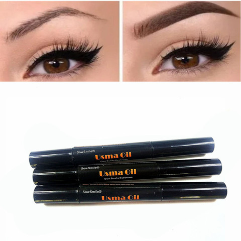 New Usma Oil Serum Effective Thick Eyebrow Growth Grow Style Styling Shape Essence Pen Pencil Beauty ► Photo 1/6