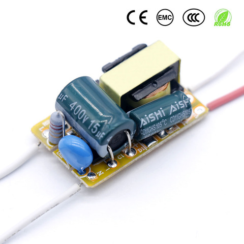 LED Non-isolated built-in 18-36W driver power output voltage 50-120V 300mA For LED lamp ► Photo 1/6