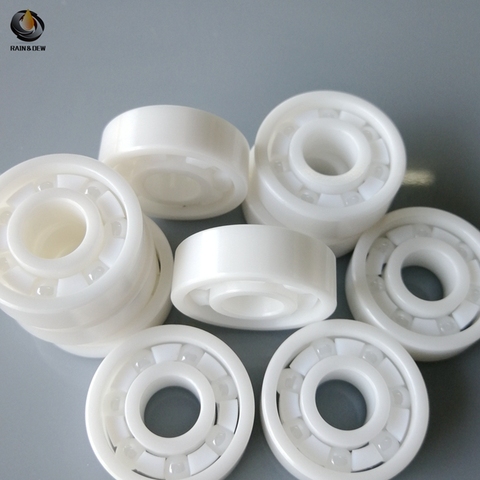 2Pcs 608 full ceramic bearing ABEC-9 8x22x7 ceramic bearing 608 bearings skateboard ► Photo 1/3