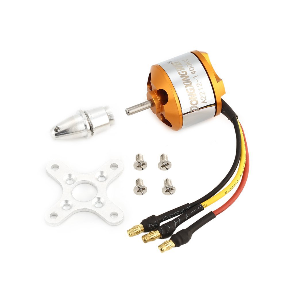 Outrunner Brushless Motor for RC Glider Quadcopter Helicopter Aircraft Copter Multi-Copter Accessories Kit A2212//13T 1000KV