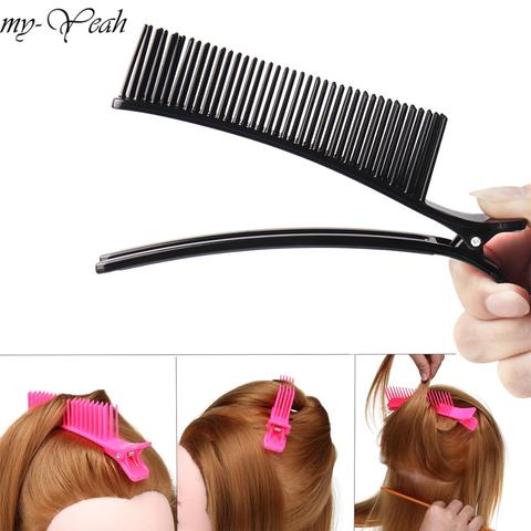 Professional Hair Clip Clamps Hairdressing Sectioning Cutting Comb Salon Drying Perm Dyeing Hairstyling Tool DIY Home ► Photo 1/6