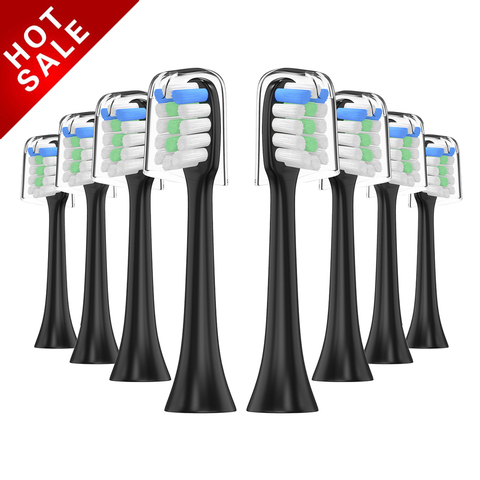 8PCS Electric Toothbrush Sonic Soocas x1 X3 Brush for xiaomi Ultrasonic Whitening Teeth Oral Hygiene Tooth Brush Adult ► Photo 1/4