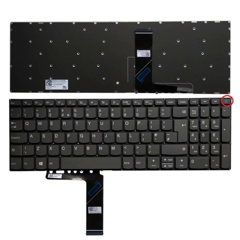 NEW UK Keyboard for Lenovo IdeaPad 330-15 330-15AST 330-15IGM 330-15IKB US keyboard laptop UK keyboard ► Photo 1/4