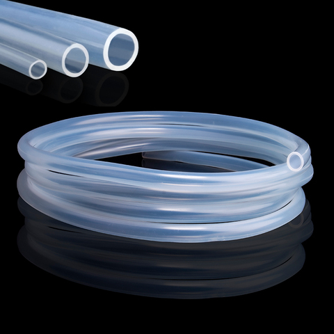 1/3/5 Meters Silicone hose Transparent Food Grade pipe 2mm 4mm 6mm 8mm10mm 12mm pipe Rubber hose Aquarium Soft Tubing Hose ► Photo 1/6