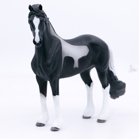 CollectA Horse Country Farm Animals Barock Pinto Stallion Simulation model Toy Figure for Girls #88438 ► Photo 1/6