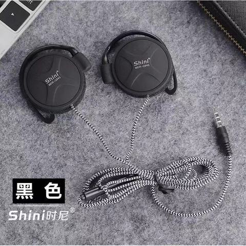 Original SHINI Q940 3.5mm Headphones Stereo Bass Music Earphone Ear Hook Headset fone de ouvido For MP3/4 Computer Mobile Phone ► Photo 1/6