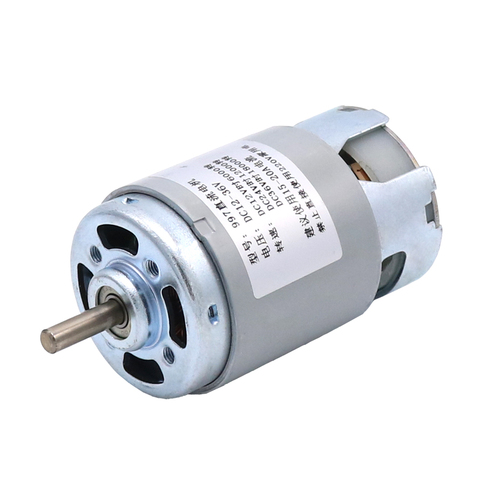 997 Powerful DC Motor 12-36V High Speed Motor Silent Ball Bearing Motor ► Photo 1/5