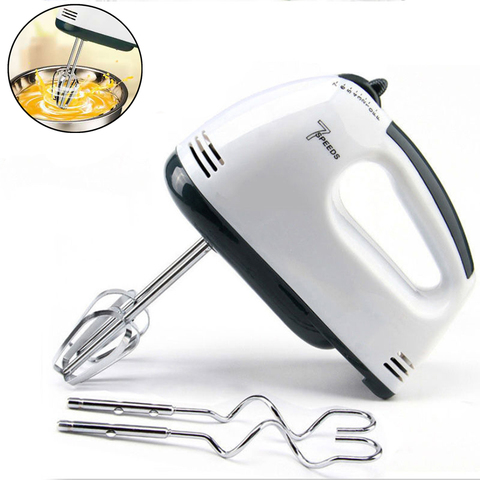 7 Speed Electric Handheld Mixer Egg Beater Multifunctional Mini Automatic  Cream Food Cake Baking Dough Mixer For Kitchen Tools - AliExpress
